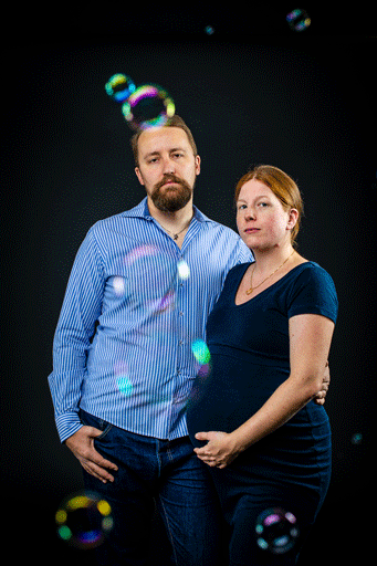 Warten auf das Baby